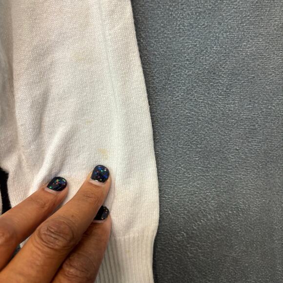 Guess Zip Up Sweater Jacket Cardigan Preppy Spell Out Hooded Comfy Preppy Cozy - Picture 7 of 16